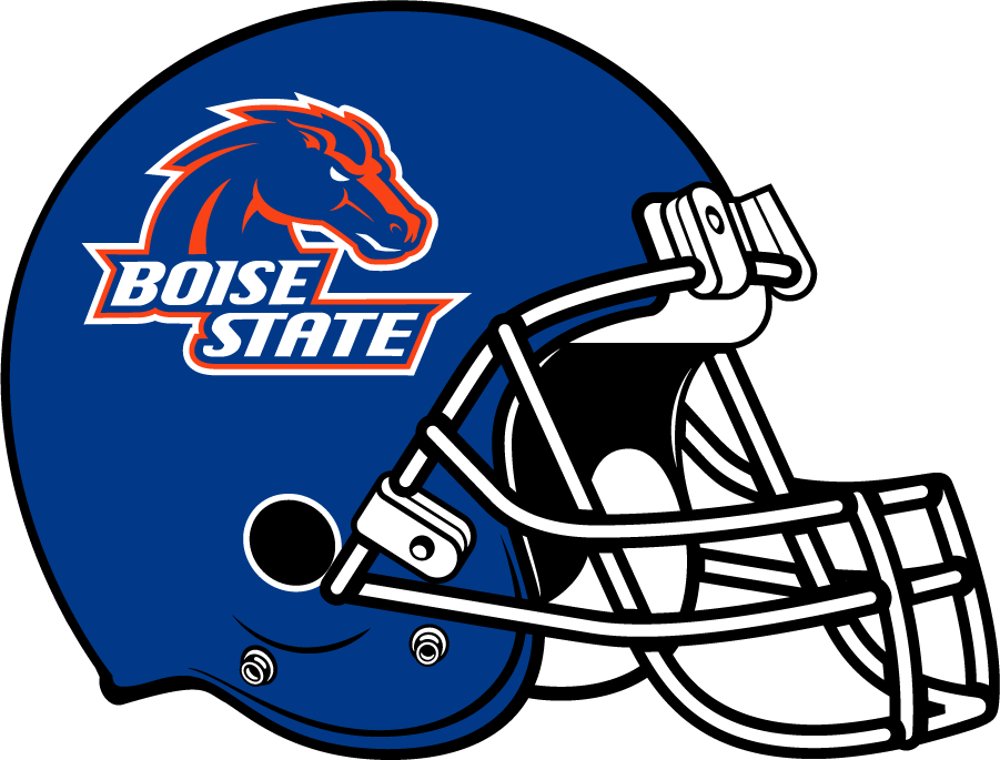 Boise State Broncos 2002-2008 Helmet Logo diy DTF decal sticker